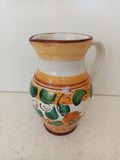 CARAFFA IN CERAMICA E. BORIA CALTAGIRONE H15XDIAMETRO5 CM ( LEGGERA IMPERFEZIONE )