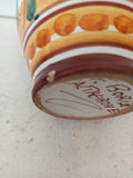 CARAFFA IN CERAMICA E. BORIA CALTAGIRONE H15XDIAMETRO5 CM ( LEGGERA IMPERFEZIONE )