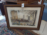 QUADRO LITOGRAFIA TIRATURA 72/150 80X60