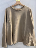 FELPA ZARA TGS BEIGE DONNA