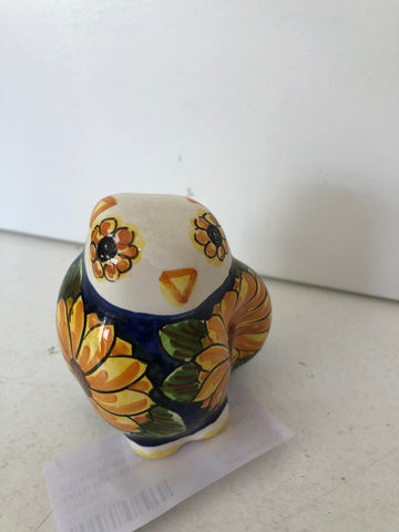 GUFO IN CERAMICA CALTAGIRONE H8XL5XP5 CM