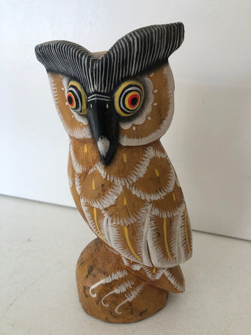 GUFO IN LEGNO H20XL8XP5 CM