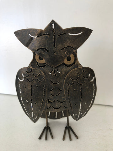 GUFO TIPO IN METALLO H15XL10XP4 CM