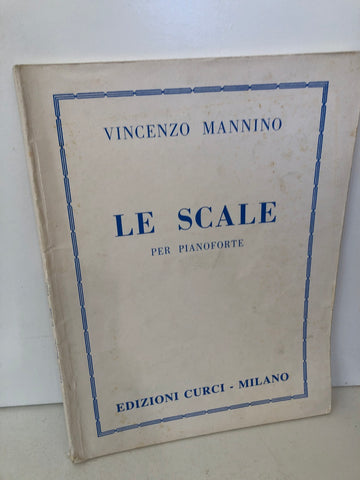 SPARTITO PER PIANOFORTE LE SCALE - VINCENZO MANNINO