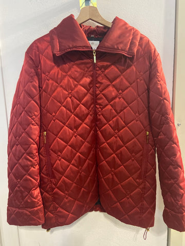 GIUBBOTTO NIAMA CONIPEL TG46 ROSSO TRAPUNTATO