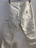 JEANS CARHARTT TG46 BIANCO UOMO