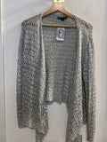 GIACCA MILLENIUM T.U. GRIGIO LAME' TRAFORATA