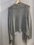 GIACCA MILLENIUM T.U. GRIGIO LAME' TRAFORATA