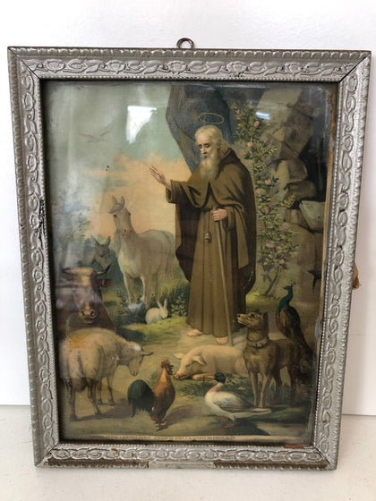 OLEOGRAFIA SAN FRANCESCO 30X22