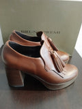 SCARPE ALL'INGLESE BRUNO PREMI MIS.35 COGNAC C/SCATOLO