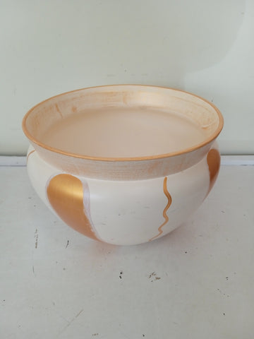 CACHE POT IN PORCELLANA WHAT'S H16XDIAMETRO20 CM