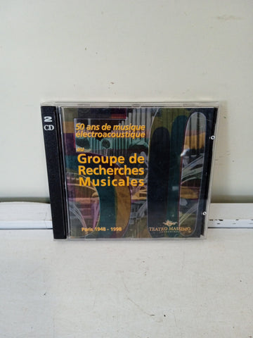 2 X CD Varie – 50 Ans De Musique Electroacoustique Au Groupe De Recherches Musicales