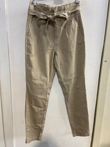 PANTALONE FIOCCO VERO MODA TGS BEIGE