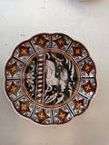 PIATTO MURALE CERAMICA DERUTA H4XDIAMETRO23 CM