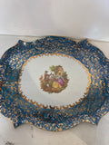 VASSOIO IN PORCELLANA PATE' LIMOGES H1.5XL39XP29 CM