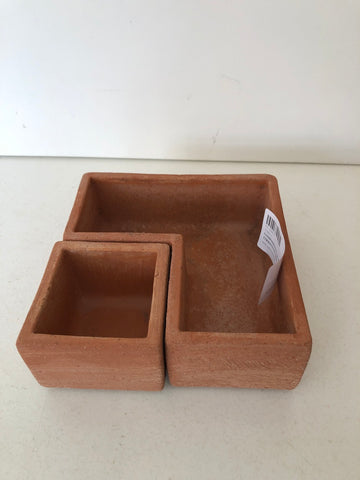 COMPOSIZIONE CACHE POT TERRACOTTA VARIE MISURE