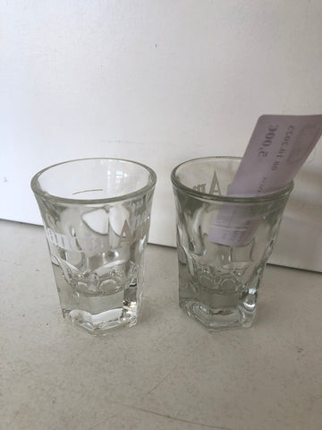 COPPIA BICCHIERI GANCIA AMARO