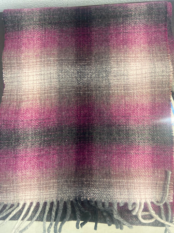 SCIARPA DEGRA VIOLA/GRIGIO