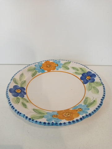 PIATTO ROTONDO CERAMICA SOLIMENE H4XDIAMETRO35 CM