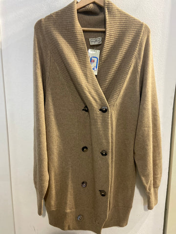 CARDIGAN MAFMI IN CASHMIRE TGXL BEIGE