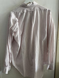 CAMICIA LABEL MIS.43 BIANCO/BORDEAUX A RIGHE