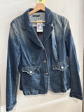 GIACCA BLAZER C.ITALIANA TG48 JEANS SFUMATO