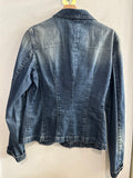 GIACCA BLAZER C.ITALIANA TG48 JEANS SFUMATO
