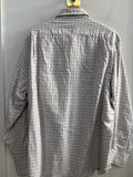 CAMICIA O.RUGGERI MIS.44 BIANCO A QUADRI UOMO