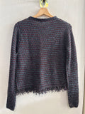 GIACCA OLTRE TGS BLU/BORDEAUX