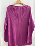 MAGLIONE BIGHET TGM FUCSIA DONNA