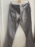 PANTALONE SIVIGLIA TG.48 A RIGHE BIANCO/NERO UOMO