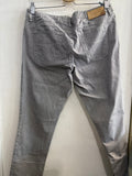 PANTALONE SIVIGLIA TG.48 A RIGHE BIANCO/NERO UOMO