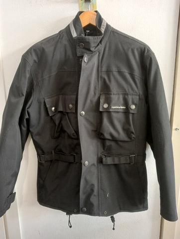 GIUBOTTO MOTO SIZE S TUCANO URBANO NERO C/PROTEZIONI