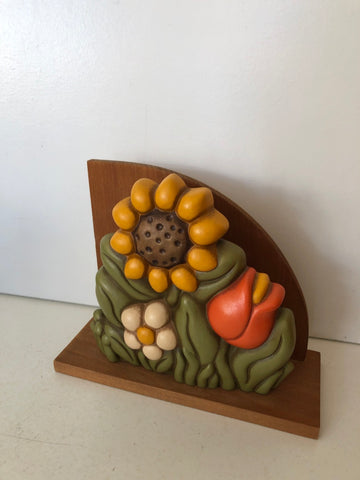 PORTA TOVAGLILI THUN GIRASOLE H14XL14XP5 CM