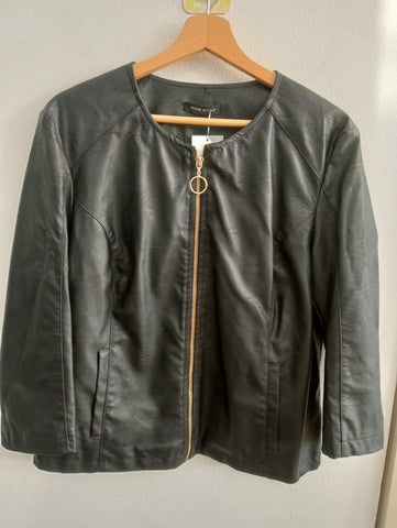 GIACCHINO IN SIMILPELLE TGL NERO DONNA