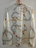 CAMICIA EMME MARELLA TG.42 BIANCO FANTASIA