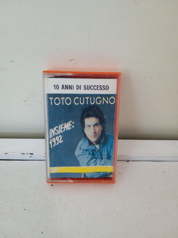 AUDIO CASSETTA INSIEME 1992 - TOTO CUTUGNO