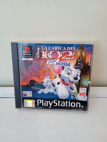 GIOCO RETRO' GAME PLAYSTATION LA CARICA DEI 102