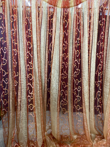 TENDA L360X260CM DORATO/ARANCIO