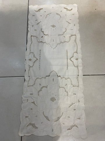 STRISCIA L35X82CM PANNA C/INTAGLIO