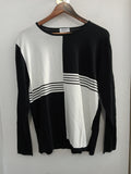 MAGLIA KUPINC TGM/L NERO/BIANCO