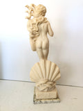 VENERE BOTTICELLI IN RESINA H44CM L12X12CM