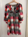 ABITO MISS SIXTY TGS FANTASIA  NERO/ROSSO/FUCSIA