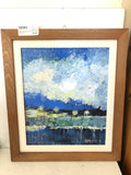 OLIO SU MASONITE LA ROSA H51XL45 CM