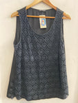 CANOTTA FIORELLA RUBINO TGL NERO MACRAME'