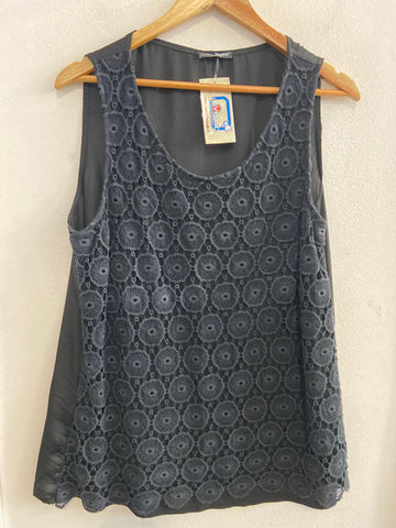CANOTTA FIORELLA RUBINO TGL NERO MACRAME'