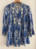CAMICIONE POSITANO TGM BLU/GRIGIO PIZZO
