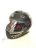 CASCO INTEGRALE  MTHELEMENTS MIS.M(57-58CM) NERO/BIANCO