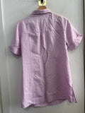 CAMICIA DONNA M.PECCI TG48 ROSA INLINO