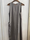 ABITO LUNGO ZARA TGM GRIGIO